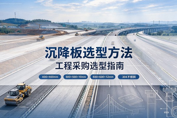 临洮沉降板选择方法