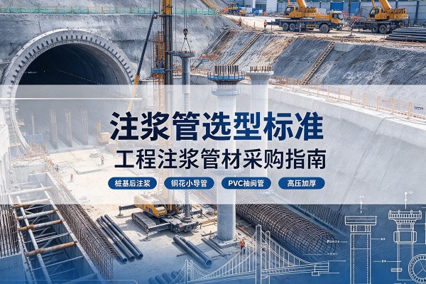临洮注浆管选型标准